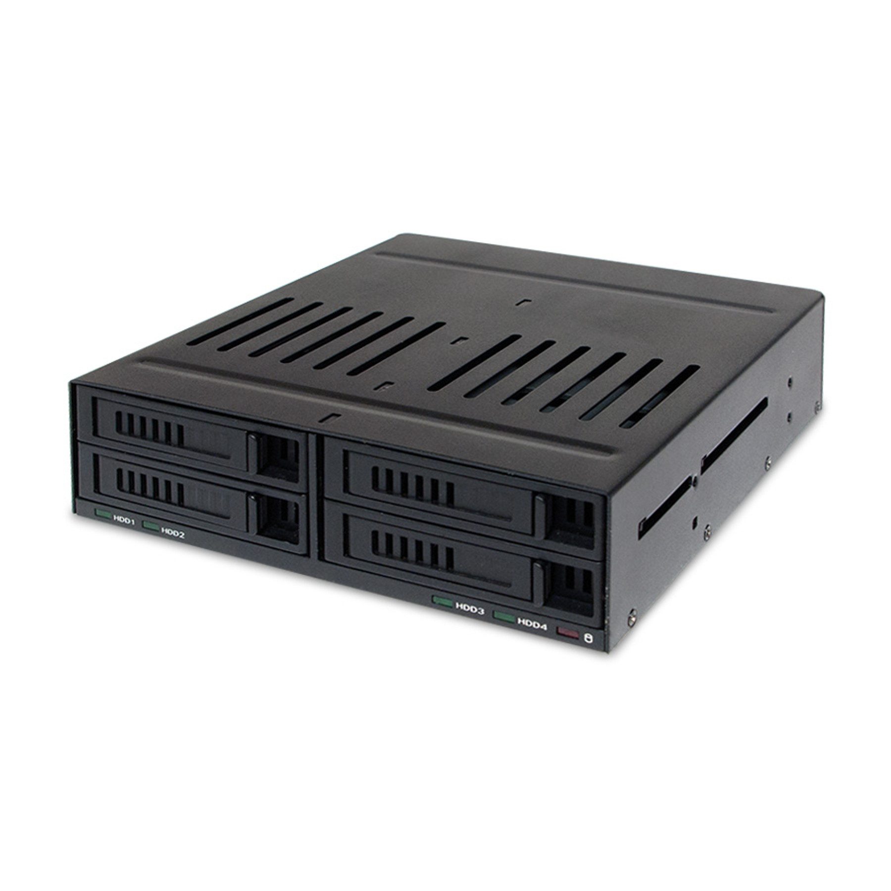 Inter-Tech Festplatten-Wechselrahmen INTER-TECH SATA-Wechselrahmen, 4x 6,35 cm (2,5)