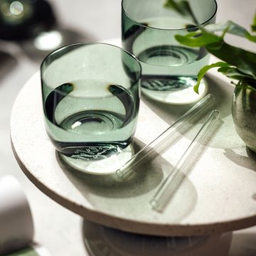 like. by Villeroy & Boch Tumbler-Glas Like Sage Wasserglas, 280 ml, 2 Stück, Glas