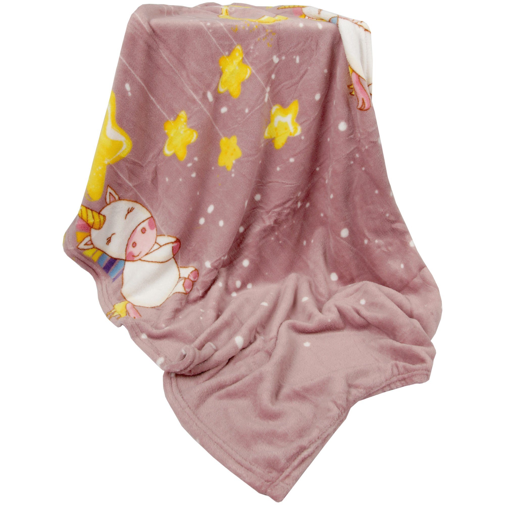 Babydecke Fleece Decke, Bestlivings, Baby Kuscheldecke 75x100 cm - vers. Motive