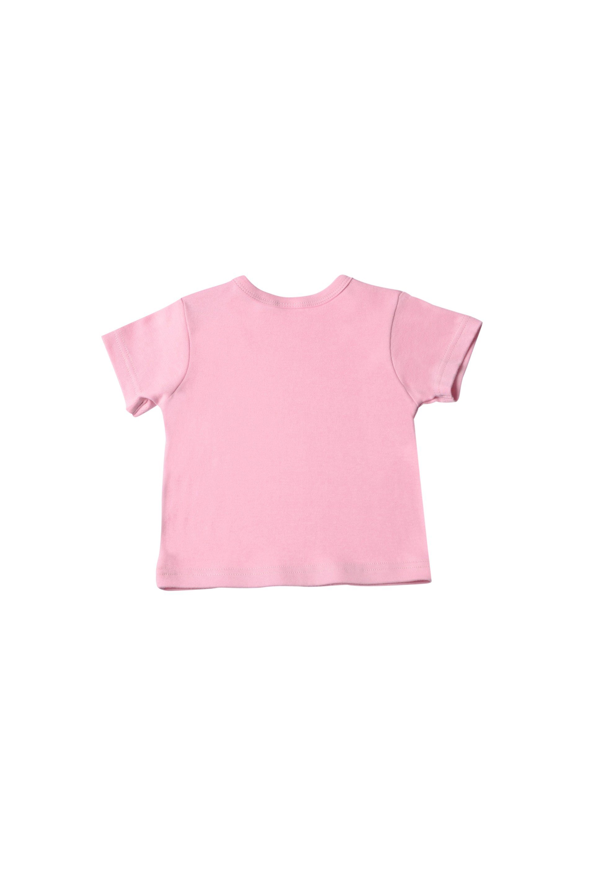 Liliput mit T-Shirt rosa Druckknöpfen