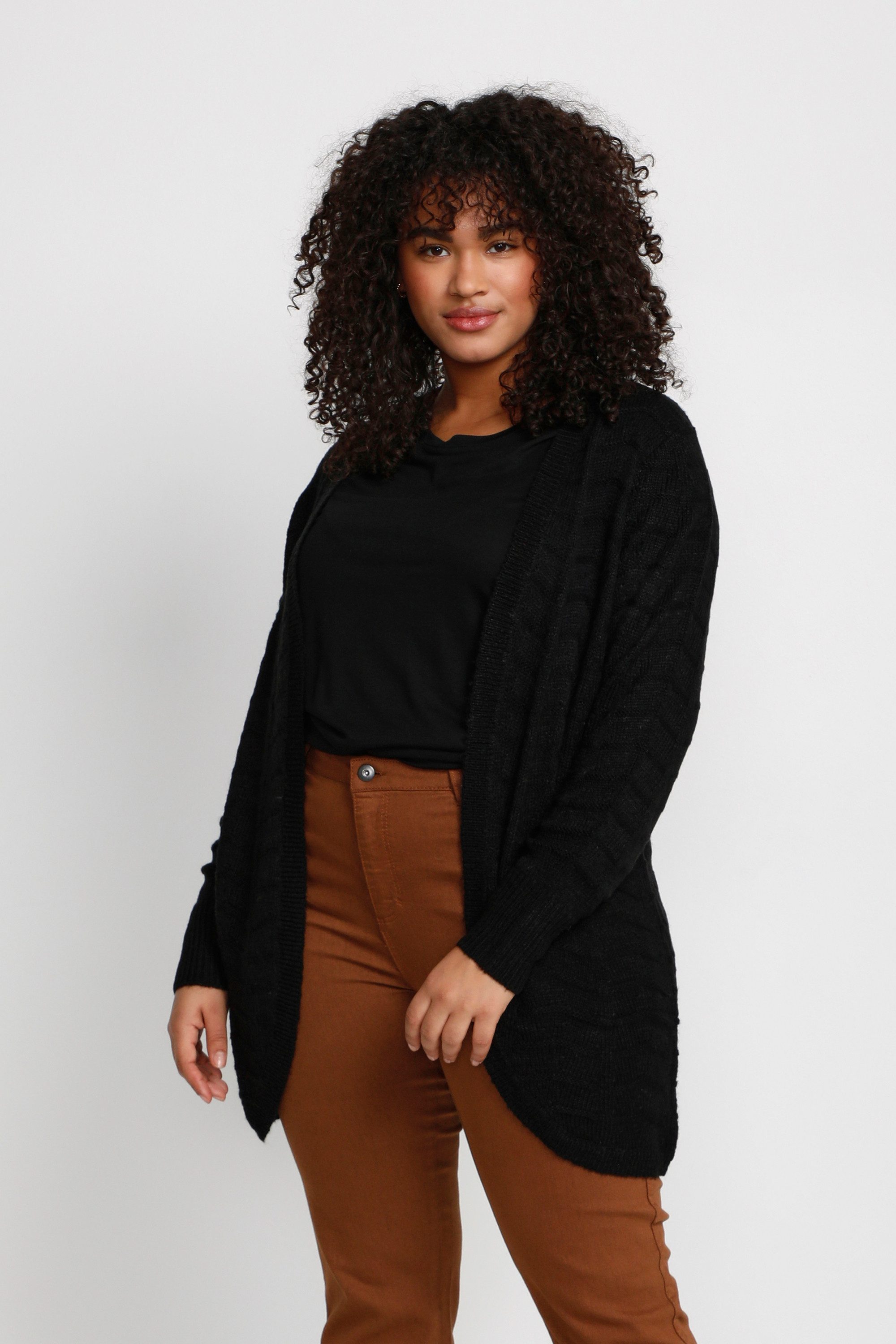 KAFFE Curve Cardigan Strickjacke KCemana Große Größen