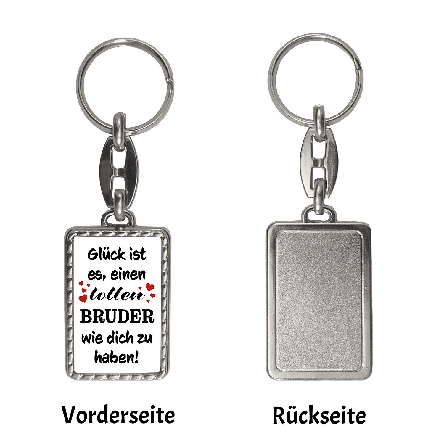 speecheese Schlüsselanhänger Toller Bruder Glück Schlüsselanhänger günstig online kaufen