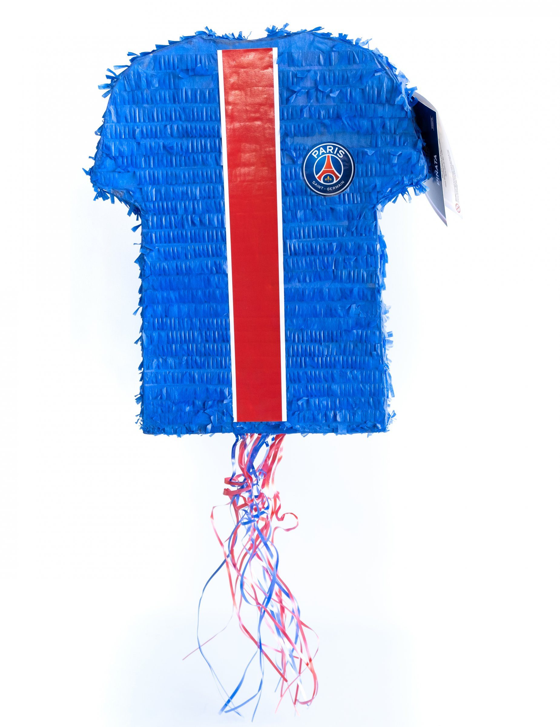 Kostüm Pinata Piñata PSG Fussball Trikot 45 X 38 cm Blau