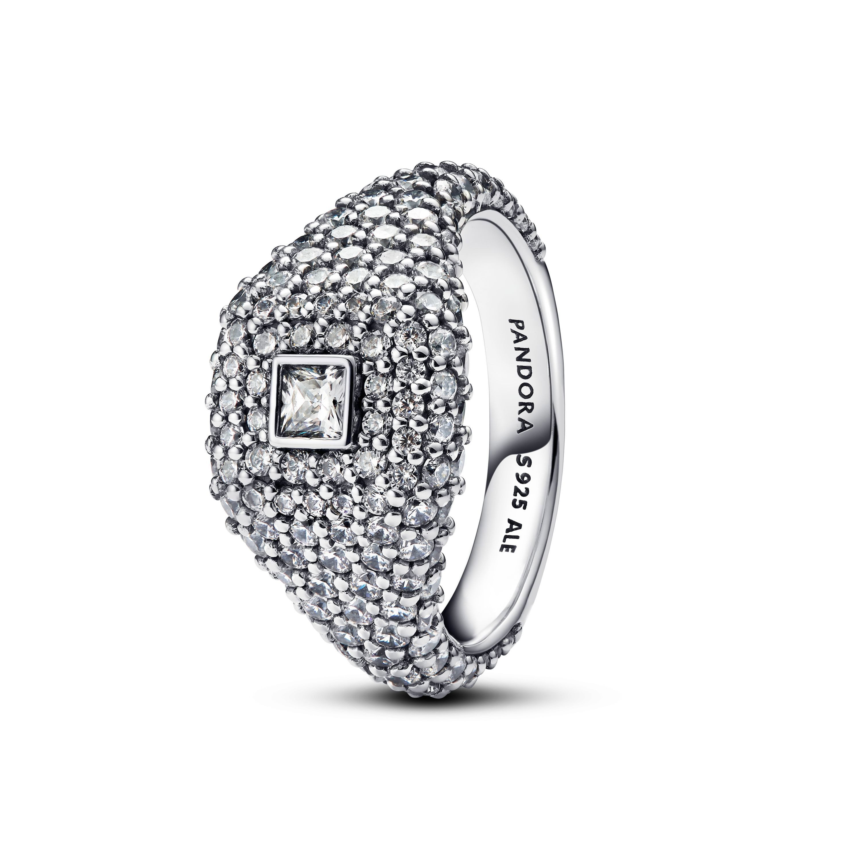 Pandora Silberring Pandora Pavé Cocktail-Ring 193556C01-54 günstig online kaufen