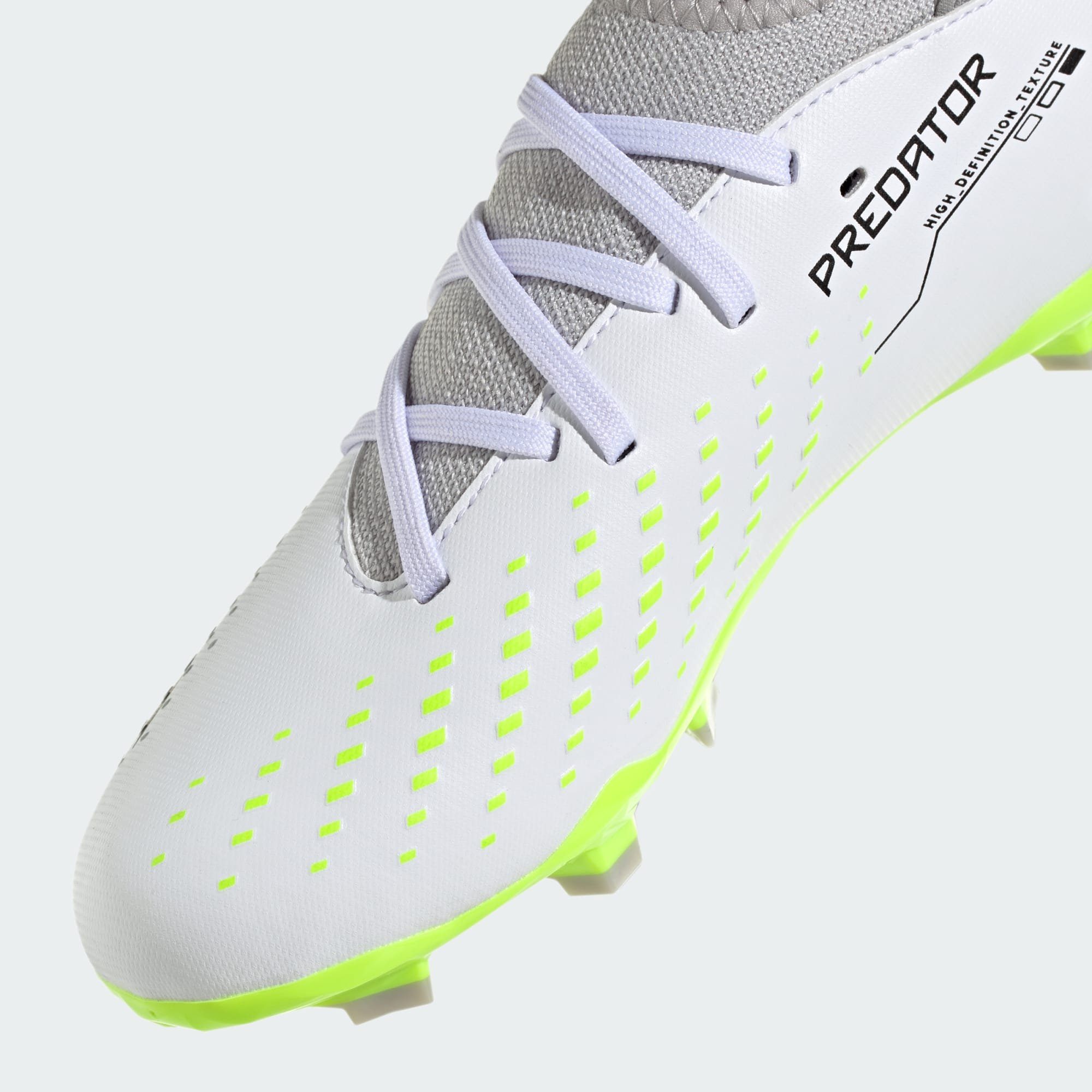/ adidas FUSSBALLSCHUH / Core Black FG PREDATOR Lemon Cloud Performance White Fußballschuh Lucid ACCURACY.3