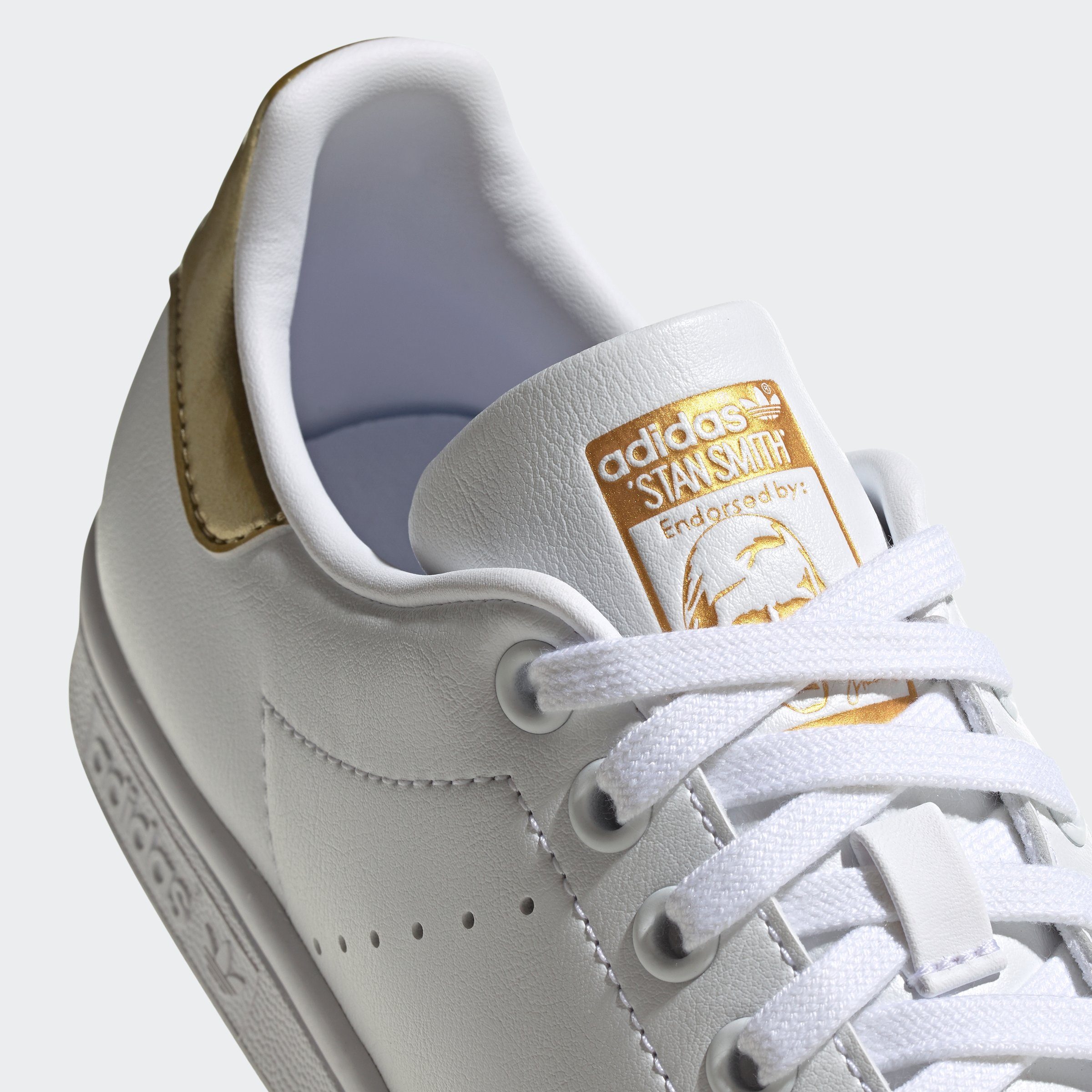 Metallic Cloud White SMITH STAN Sneaker Originals adidas Cloud / White Gold /