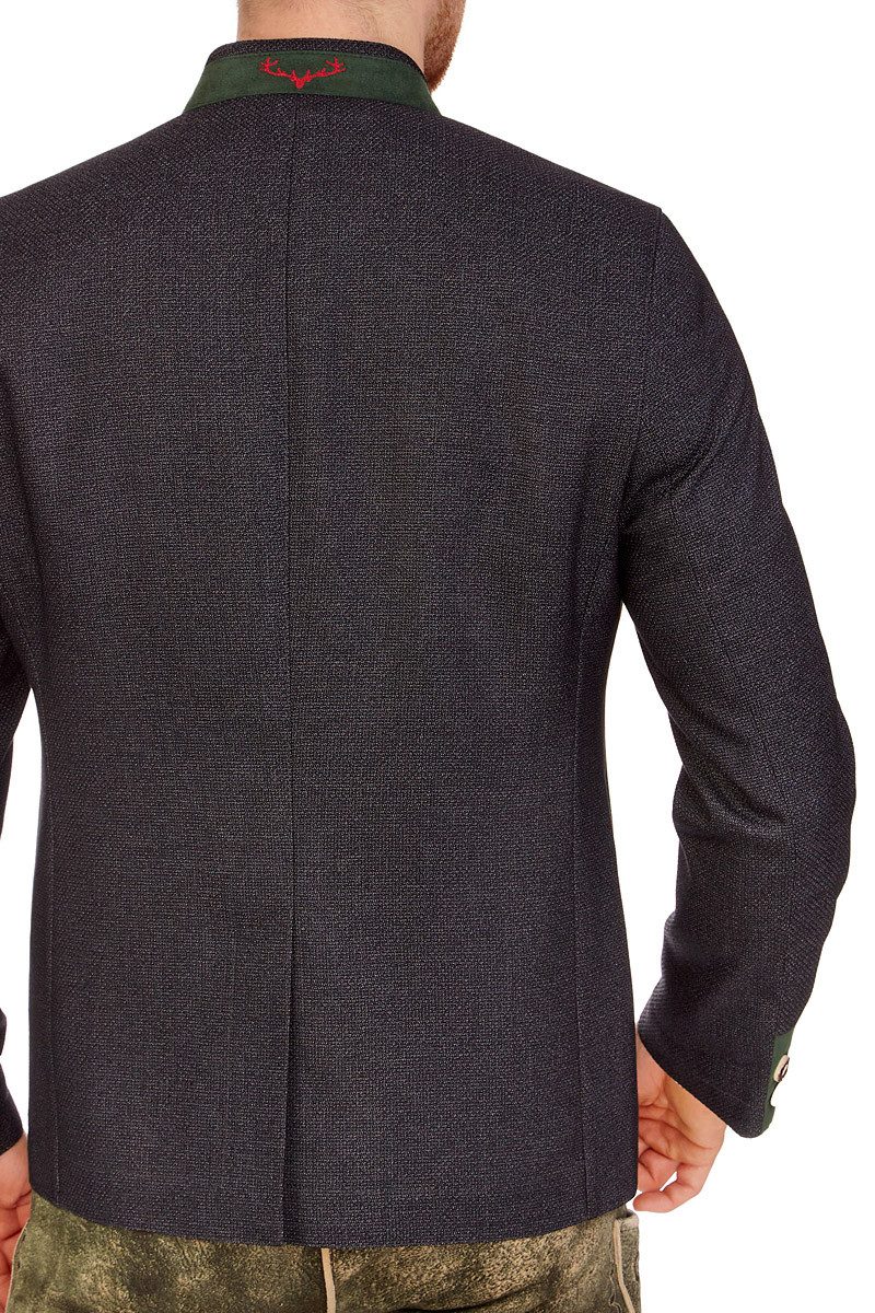 Gebr. Weis menswear Trachtenjanker Janker - FREISING - schwarzmeliert