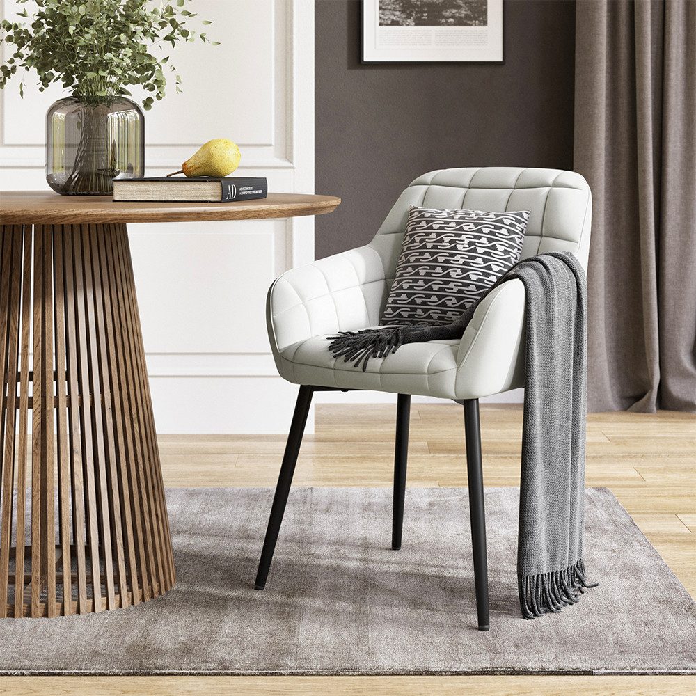 Vicco Esszimmerstuhl Relio, Beige, 53.5 x 55.5 cm