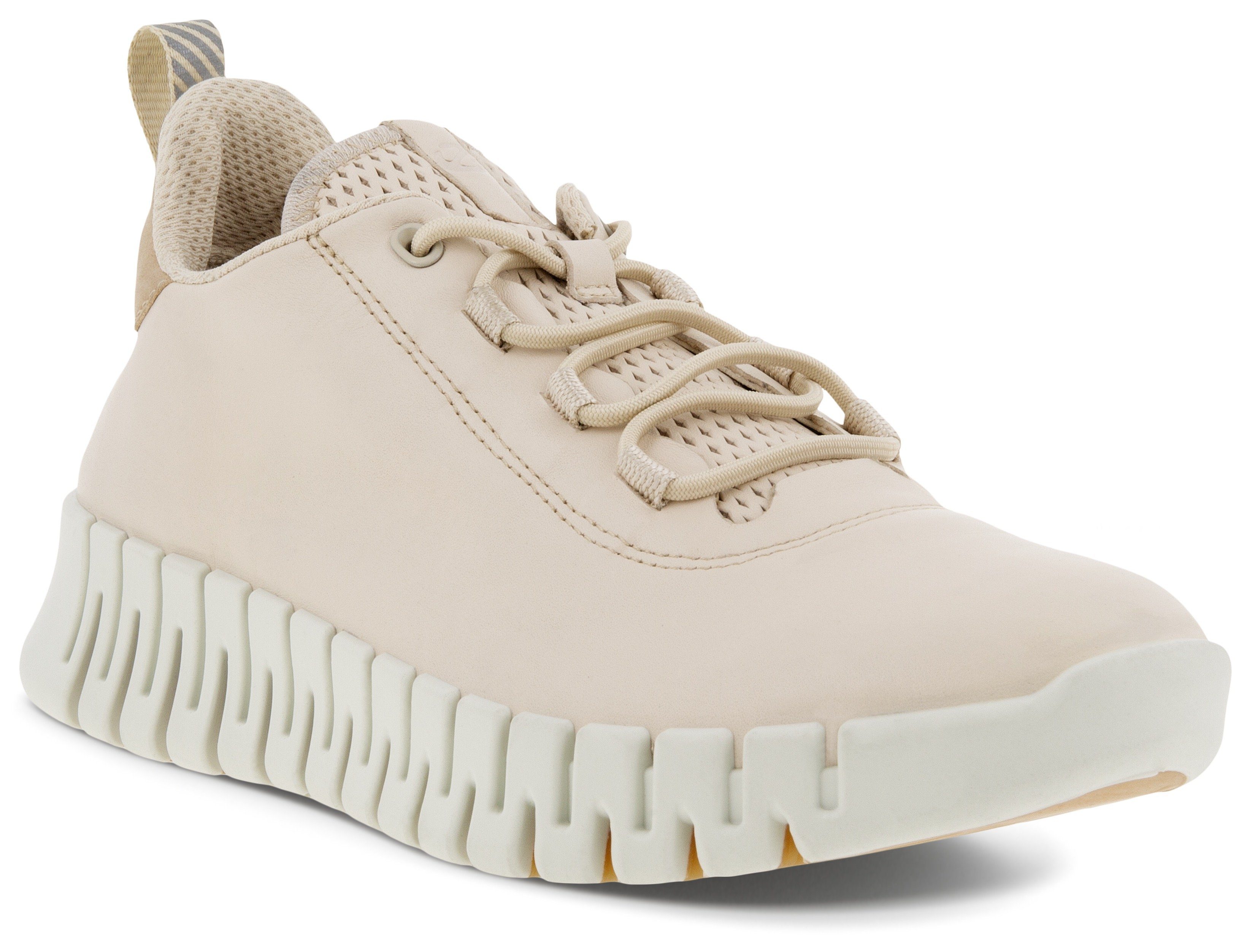 Ecco GRUUV W Slip-On Sneaker mit ergonomischer Fluidform Sohle beige