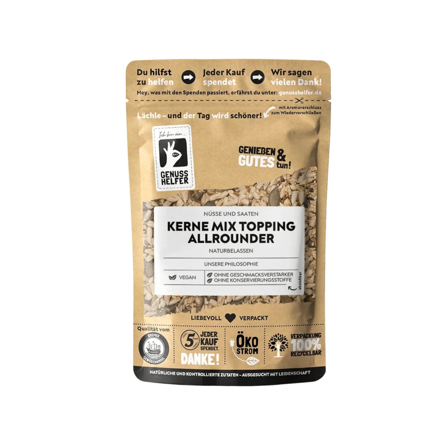 Bremer Gewürzhandel Kerne Kerne Mix - Topping Allrounder, 150 g
