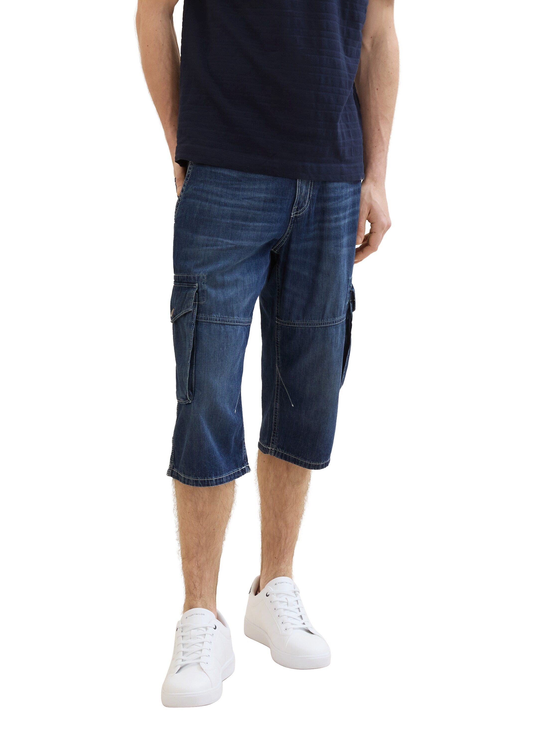 TOM TAILOR Jeansshorts MORRIS OVERKNEE mit günstig online kaufen
