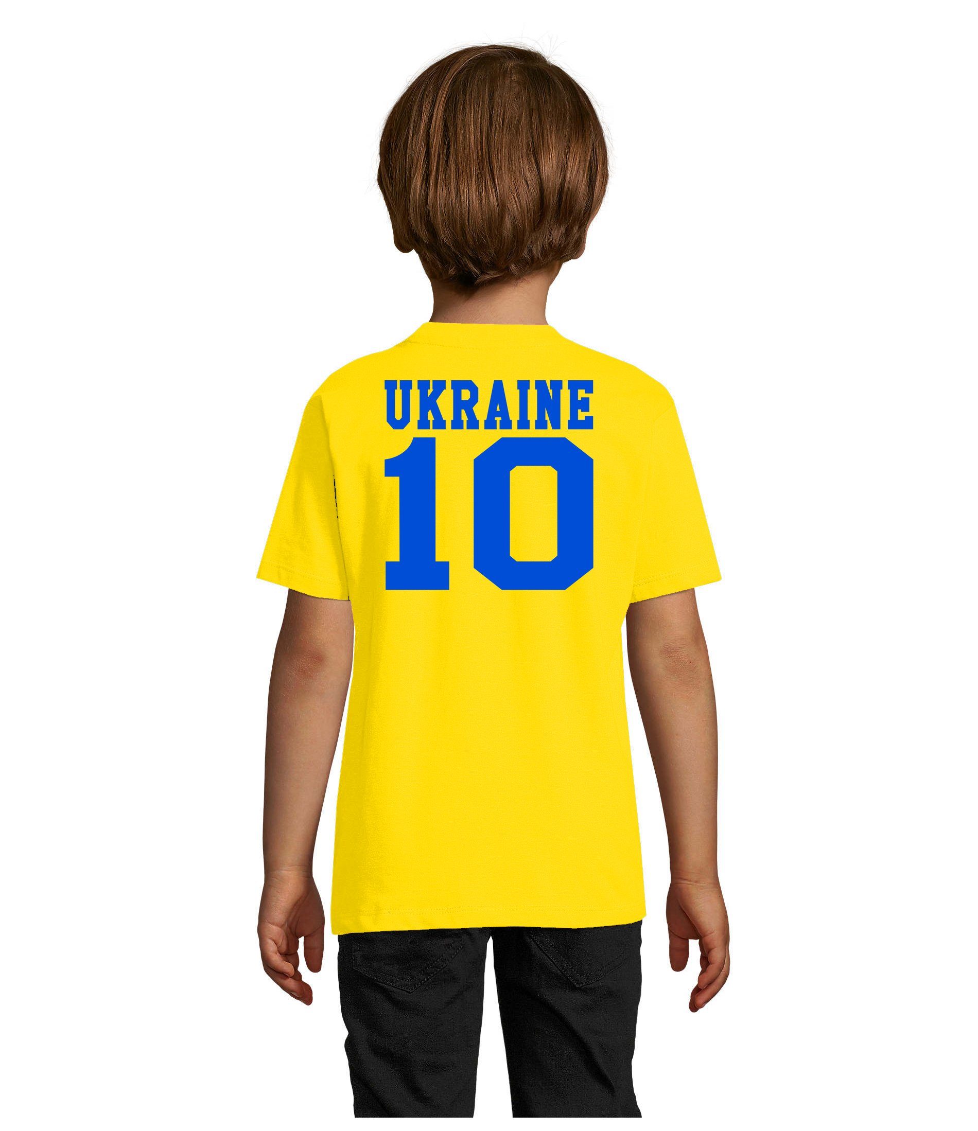 Blondie & Brownie T-Shirt Kinder Ukraine Meister Trikot Sport Fußball Ukraina WM Europa EM