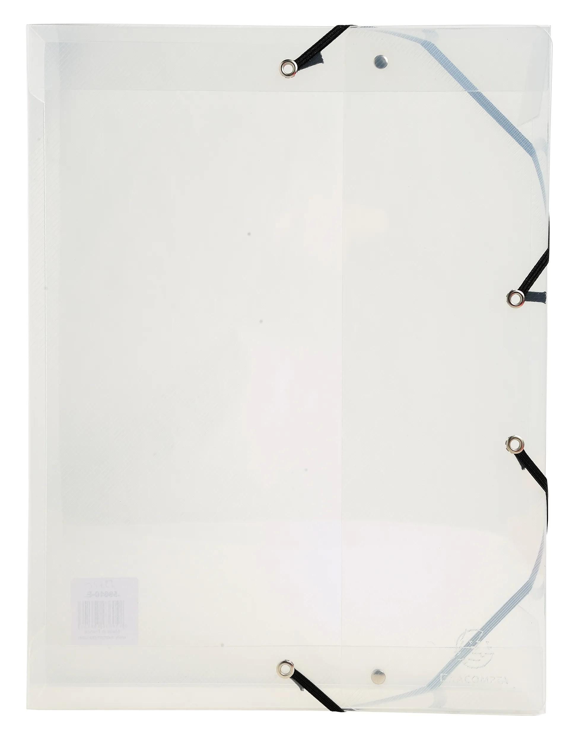 Archivcontainer 8x Archivbox PP 700µ Rücken 60mm 25x33 cm A4 Crystal Kristall 5982E