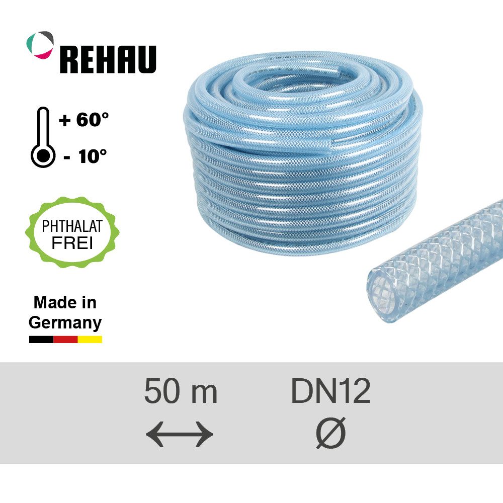 Rehau Spiralschlauch REHAU Industrieschlauch Raufilam-E 12,2/4,2 - 50m