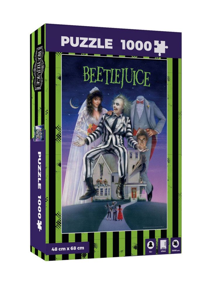 Puzzle Beetlejuice Puzzle Movie Poster