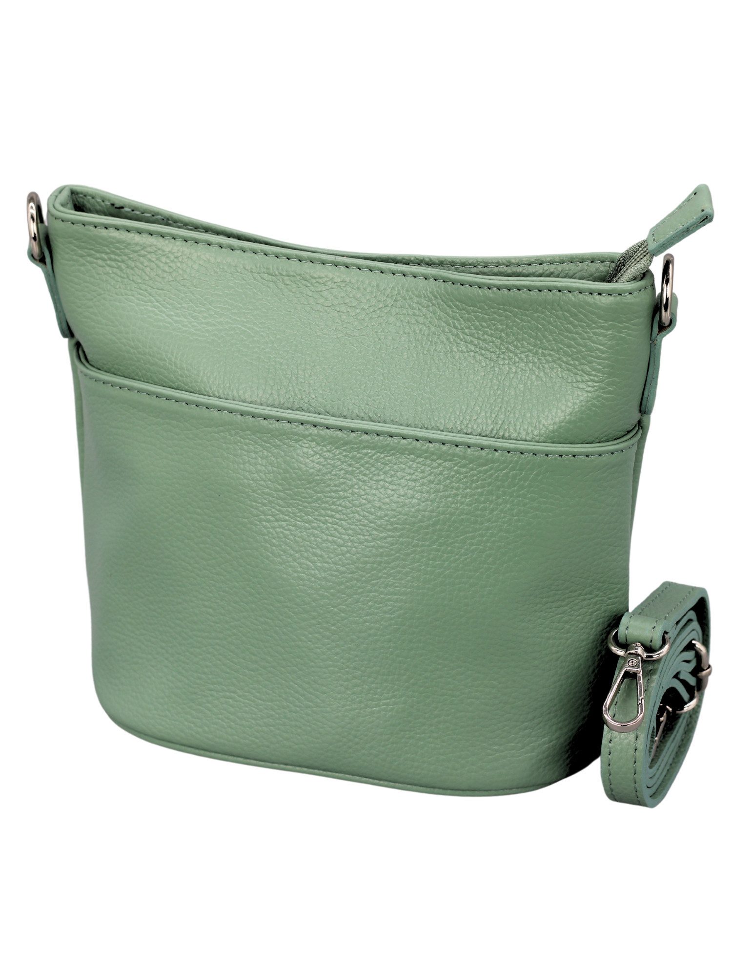 Adel Bags Schultertasche LINA Umhängetasche für Damen, Schultertasche Echtleder Gürteltasche