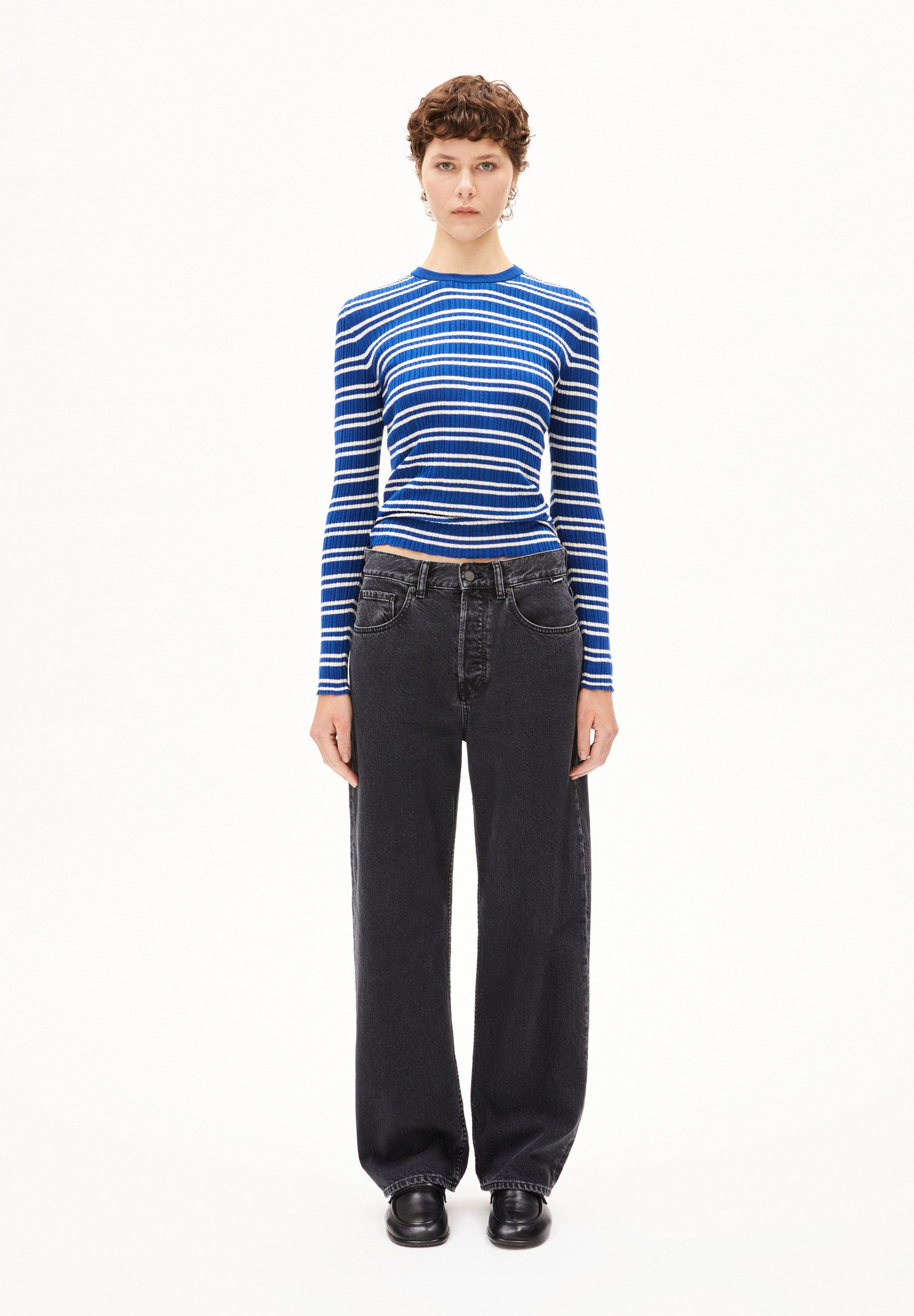 Armedangels Boyfriend-Jeans HAAYI Baggy Jeans recycelte günstig online kaufen
