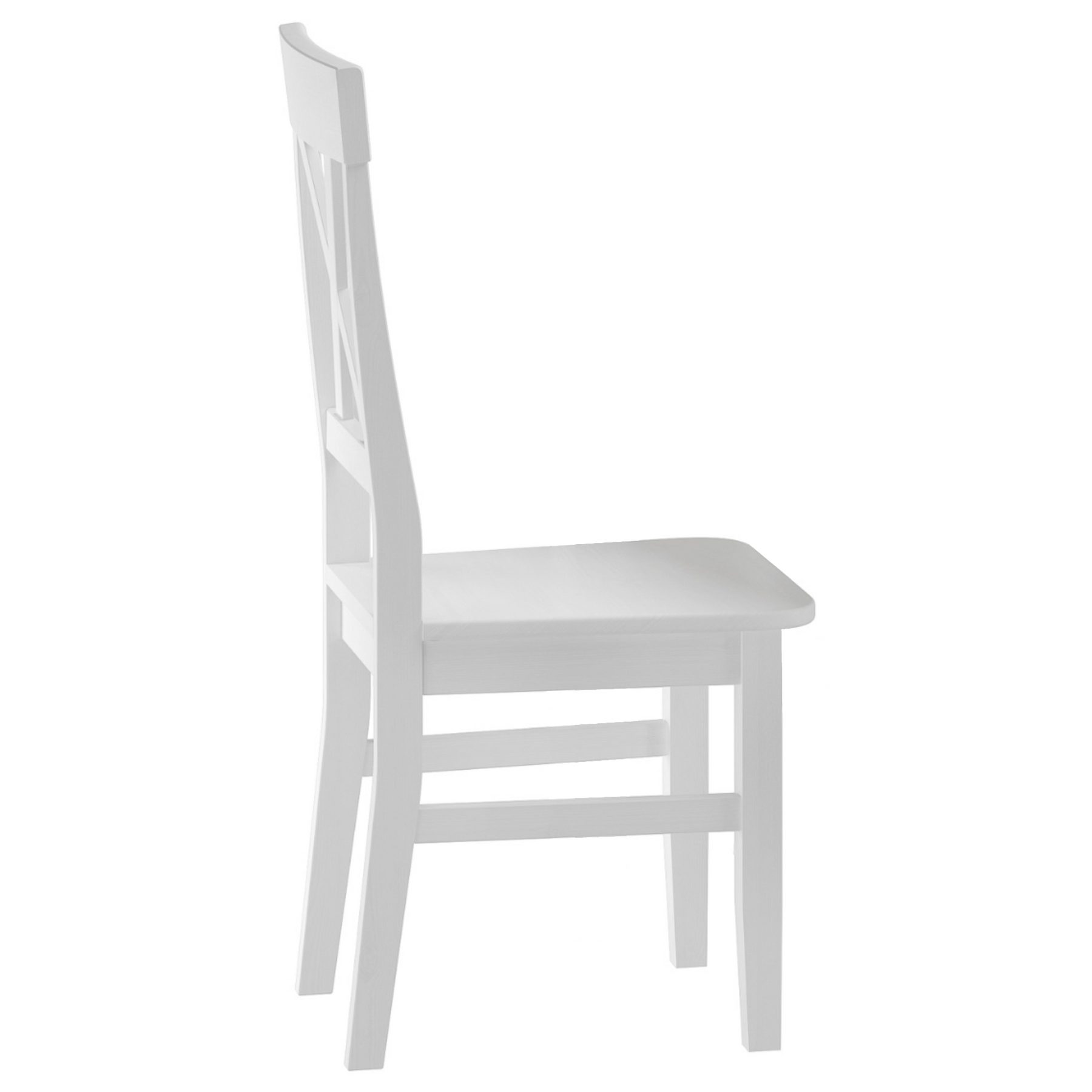 Stühlen mit Massivholz ERST-HOLZ Kiefer Klassischer 2 waschweiß Esstisch Essgruppe