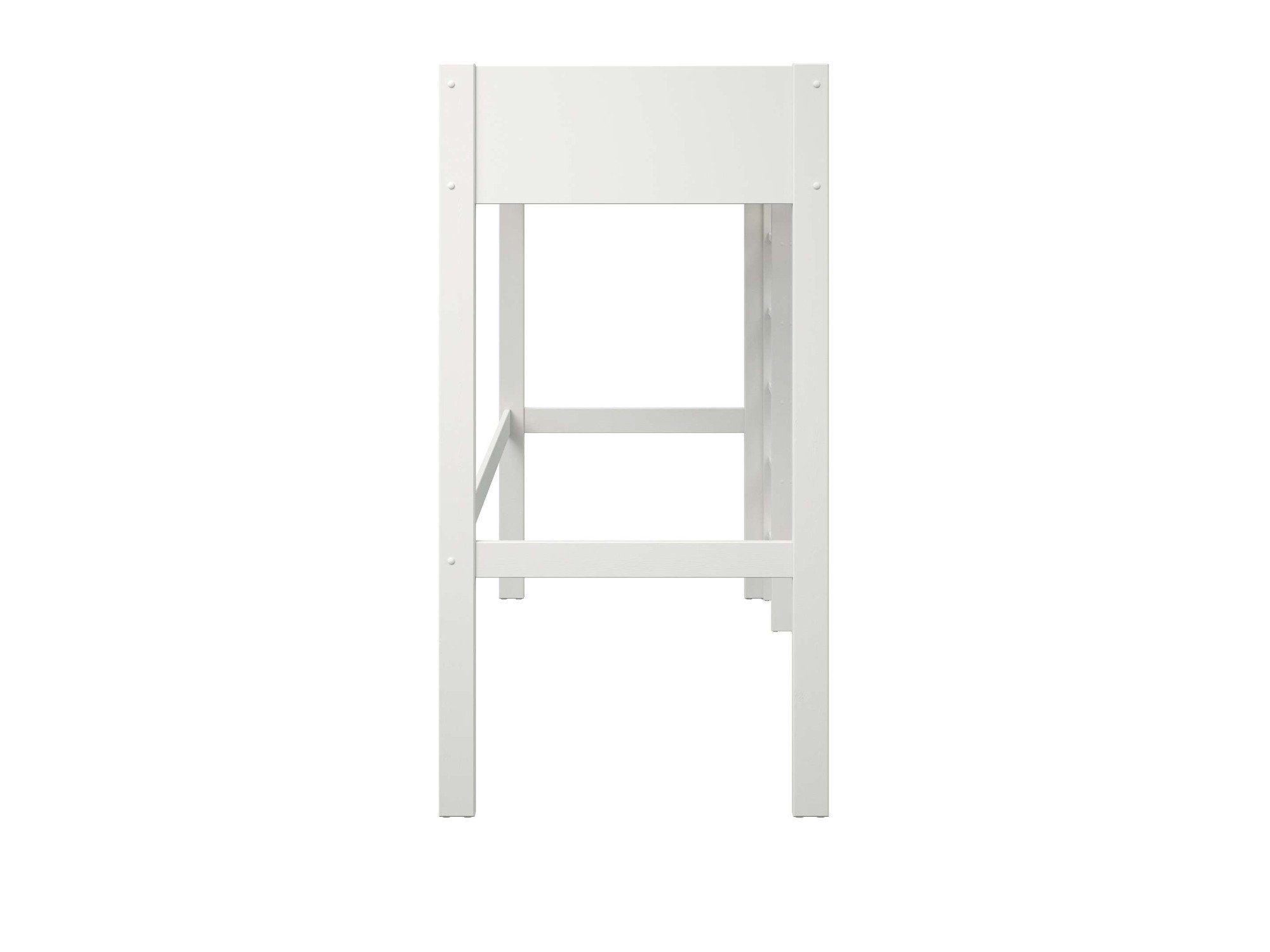 Lüttenhütt TIPO loft bed, top seller, children's bed, ladder can be mounted on the left or right (W/H/D 200x190x90cm) FSC® certified solid wood, all-around fall protection