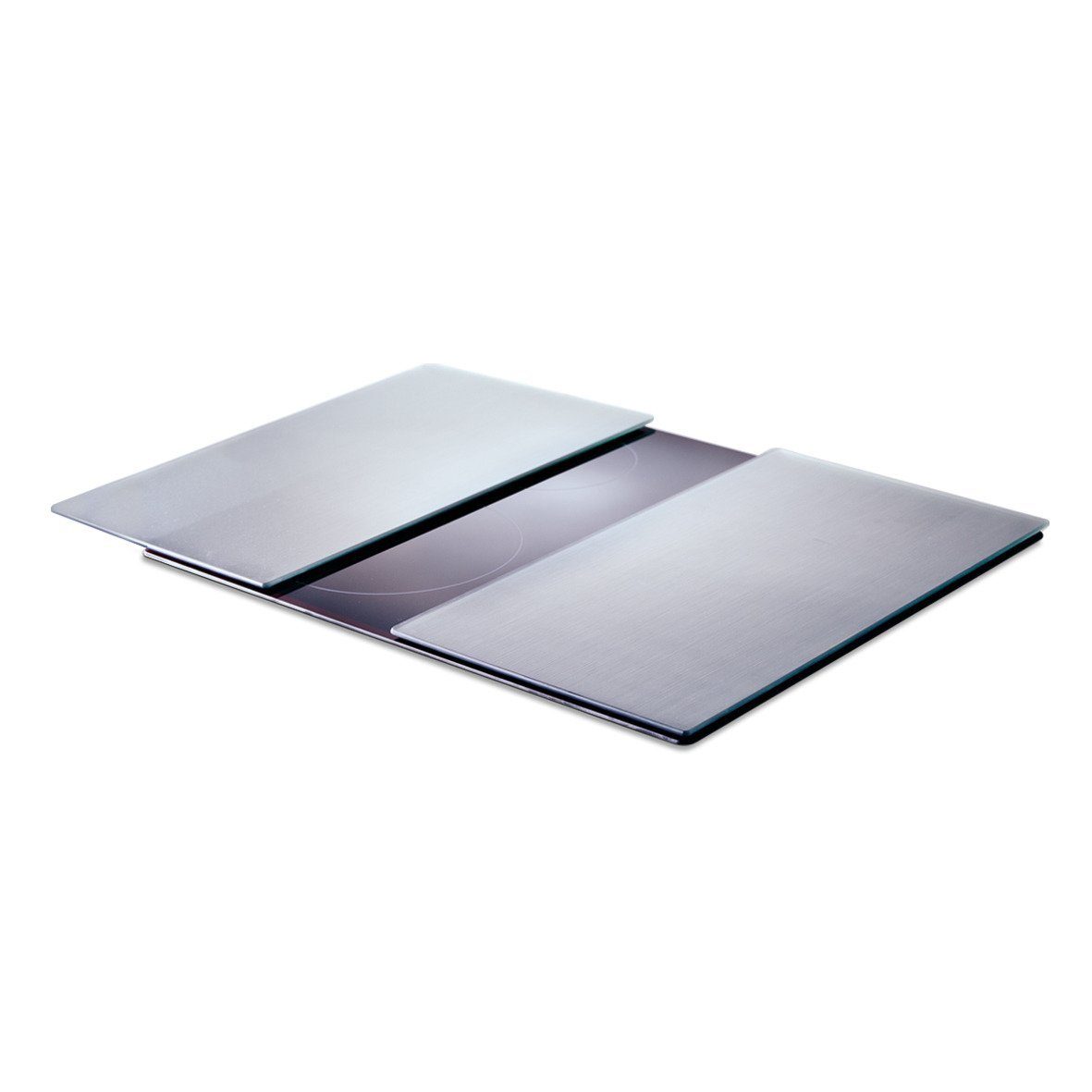 Zeller Present Herd-Abdeckplatte, Glas, (2er-set, bestehend aus 2 Herdabdeckplatten)