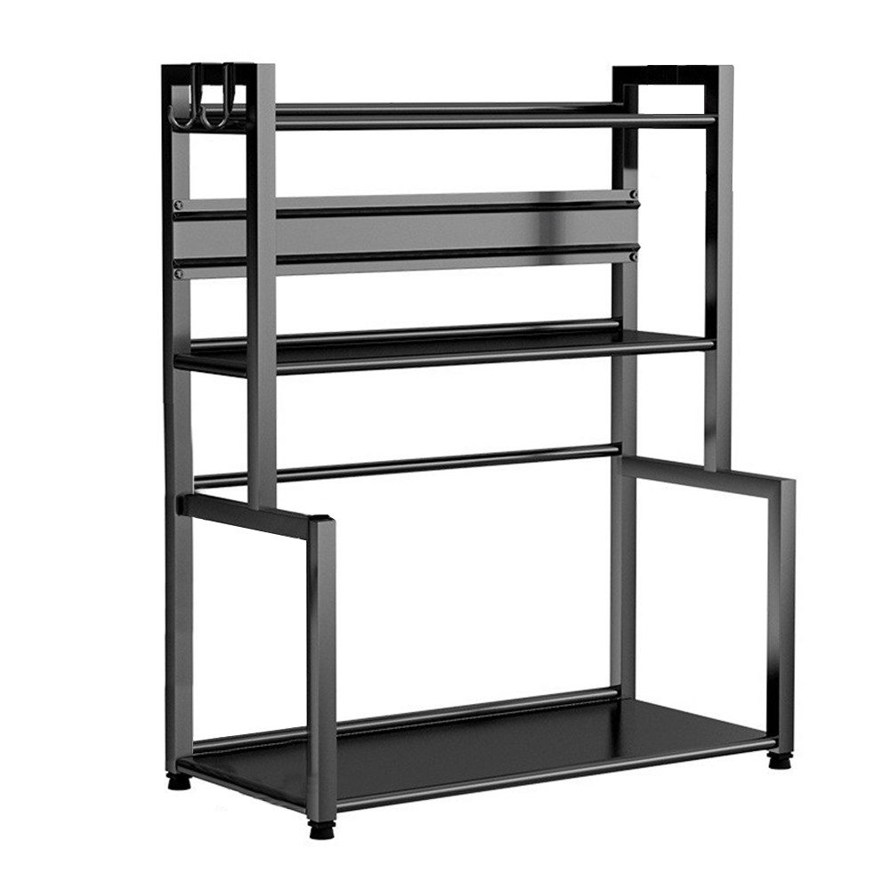 YMQHBS Gewürzregal Küchenregal 3-stufig Küche Gewürzhalter multifunktionale günstig online kaufen