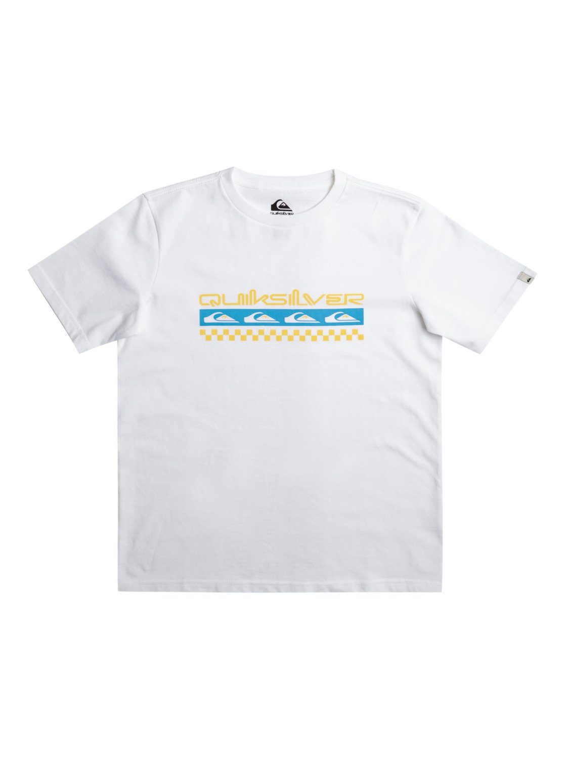 Quiksilver T-Shirt Omni Check Turn White