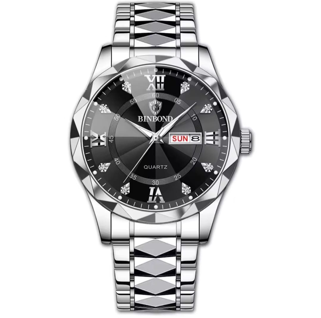 BinBond Quarzuhr Multifunktionsuhr Armbanduhr Chronograph Herrenuhr günstig online kaufen