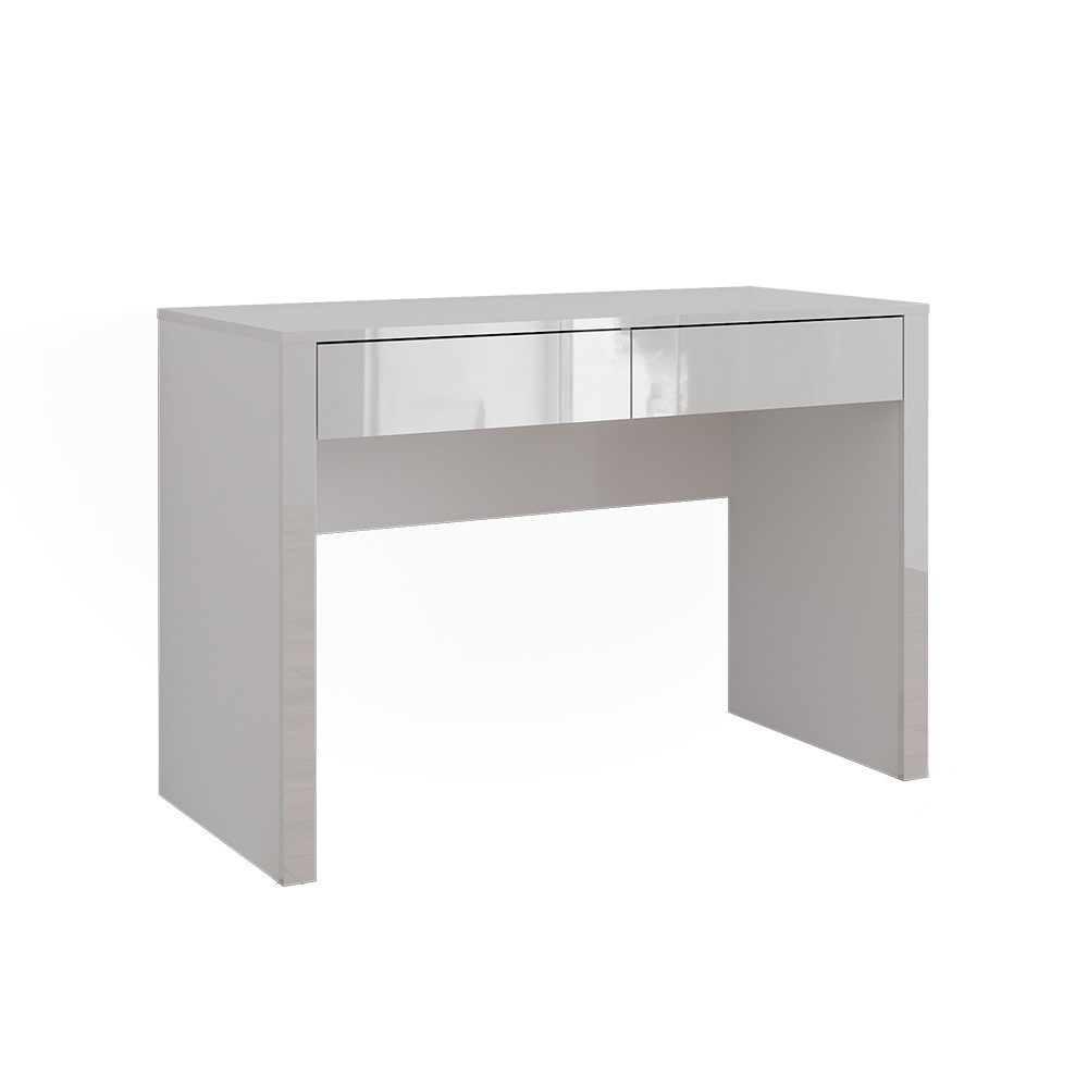 Vicco Schreibtisch Annabelle, Weiß Hochglanz/Weiß, 110 günstig online kaufen