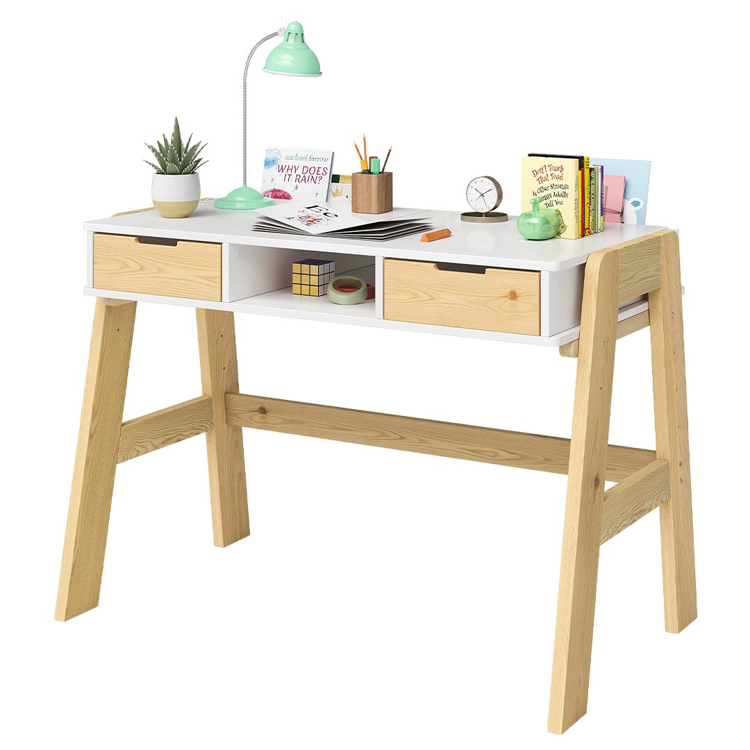 Kinderschreibtisch Campo, höhenverstellbar 56-75 cm