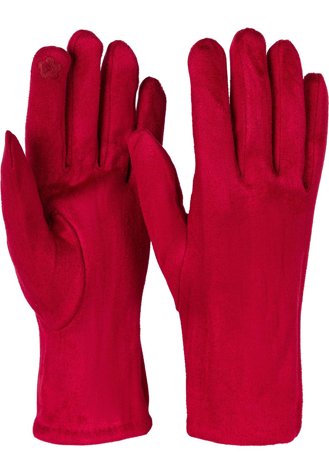 styleBREAKER Strickhandschuhe Touchscreen Stoff Handschuhe mit günstig online kaufen