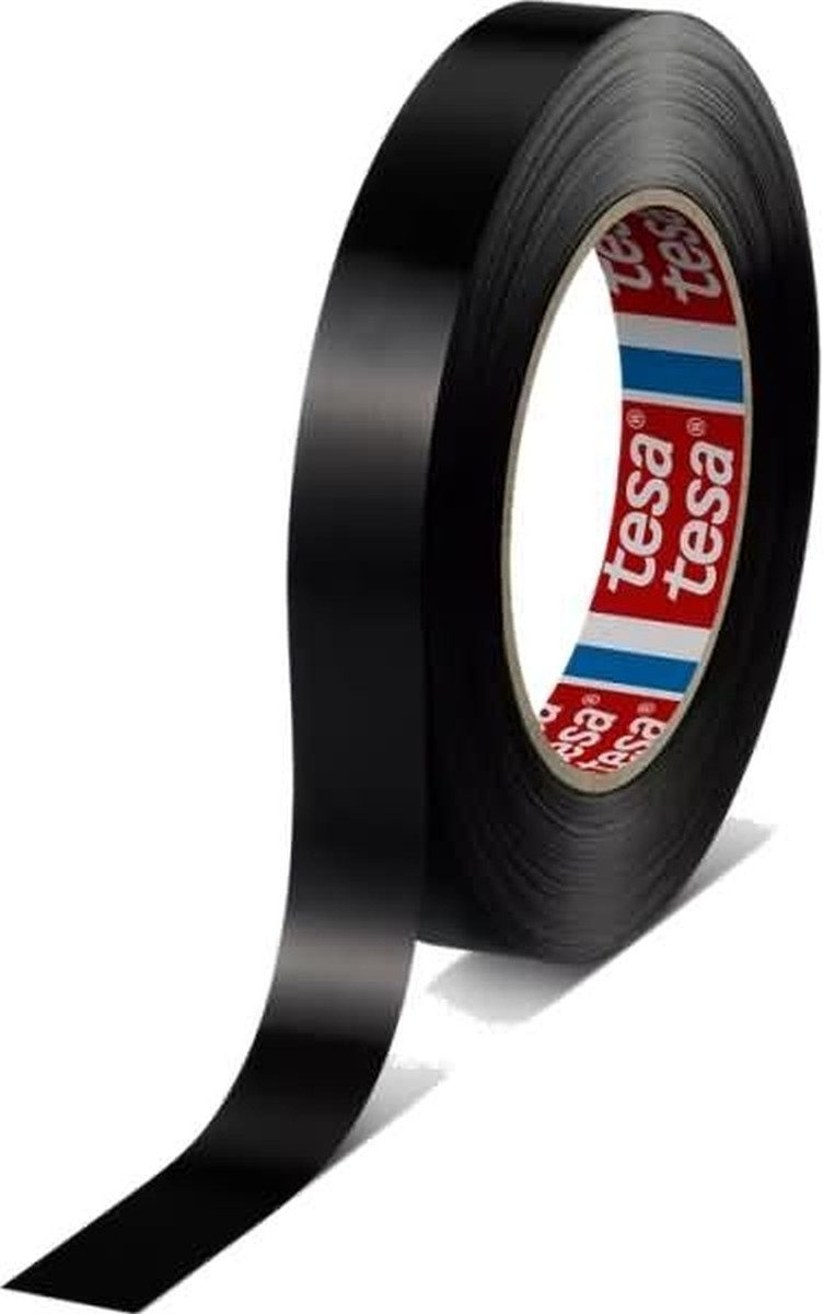 tesa Paket-Klebeband Klebeband Strapping 4288 19mm x 66m schwarz