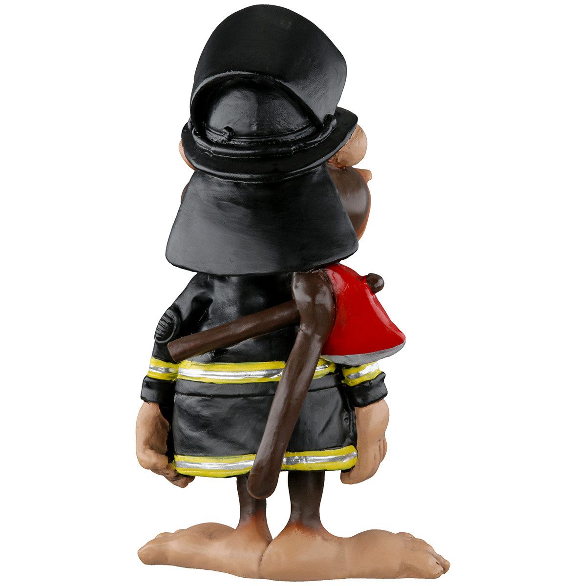 MF Comicfigur Firefighter Monkey Affenfigur Feuerwehrmann mit Axt Deko 13cm (1 St)