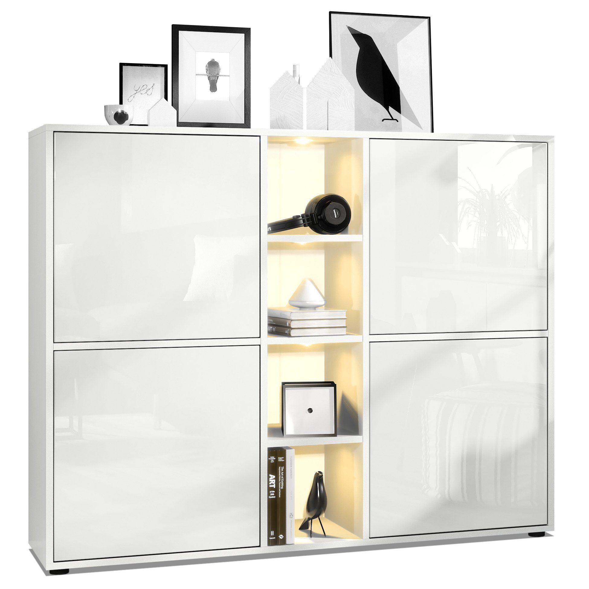 Vladon Highboard Cuba V3 (Highboard, mit günstig online kaufen