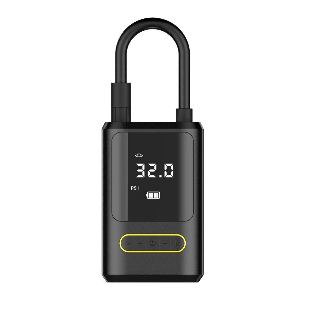 Tekoo Akku-Luftpumpe Tragbar 150 PSI 4000mAh Akku & Powerbank, Digital für Auto & Fahrrad (Set, Mehrteiliges Set), Duale Stromversorgung, 150 PSI Hochdruck, Kompakt & Tragbar