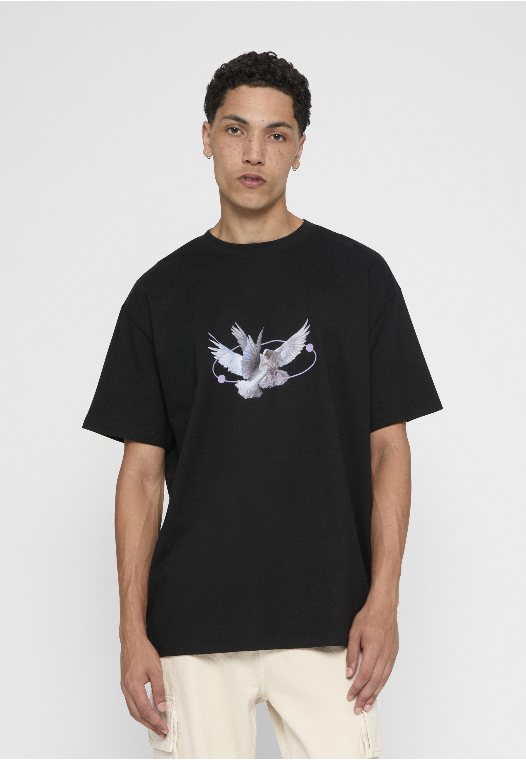 Upscale by Mister Tee Kurzarmshirt Upscale by Mister Tee Herren Vive la Liberte Oversize Tee (1-tlg)