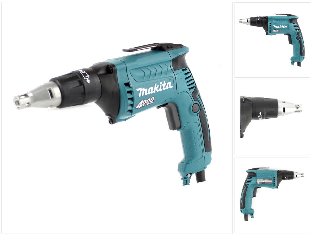 Makita Akku-Magazinschrauber FS 4000 570 W Schrauber / Trockenbauschrauber / Schnellschrauber