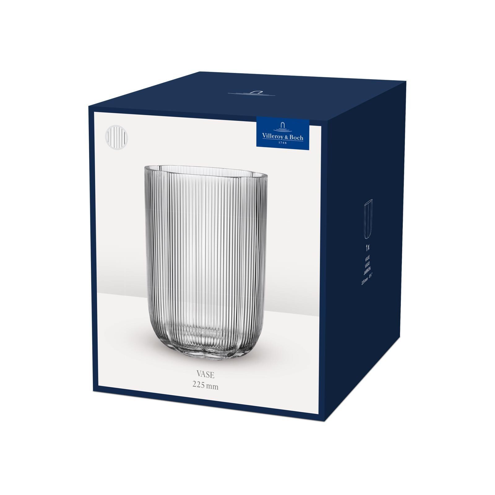 Villeroy & Boch Dekovase Fleur Vase 22,5 cm (1 Vase, 1 St)