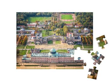 puzzleYOU Puzzle Neues Palais im Park Sanssouci, Potsdam, 48 Puzzleteile, puzzleYOU-Kollektionen Potsdam, Regionale Puzzles Deutschland