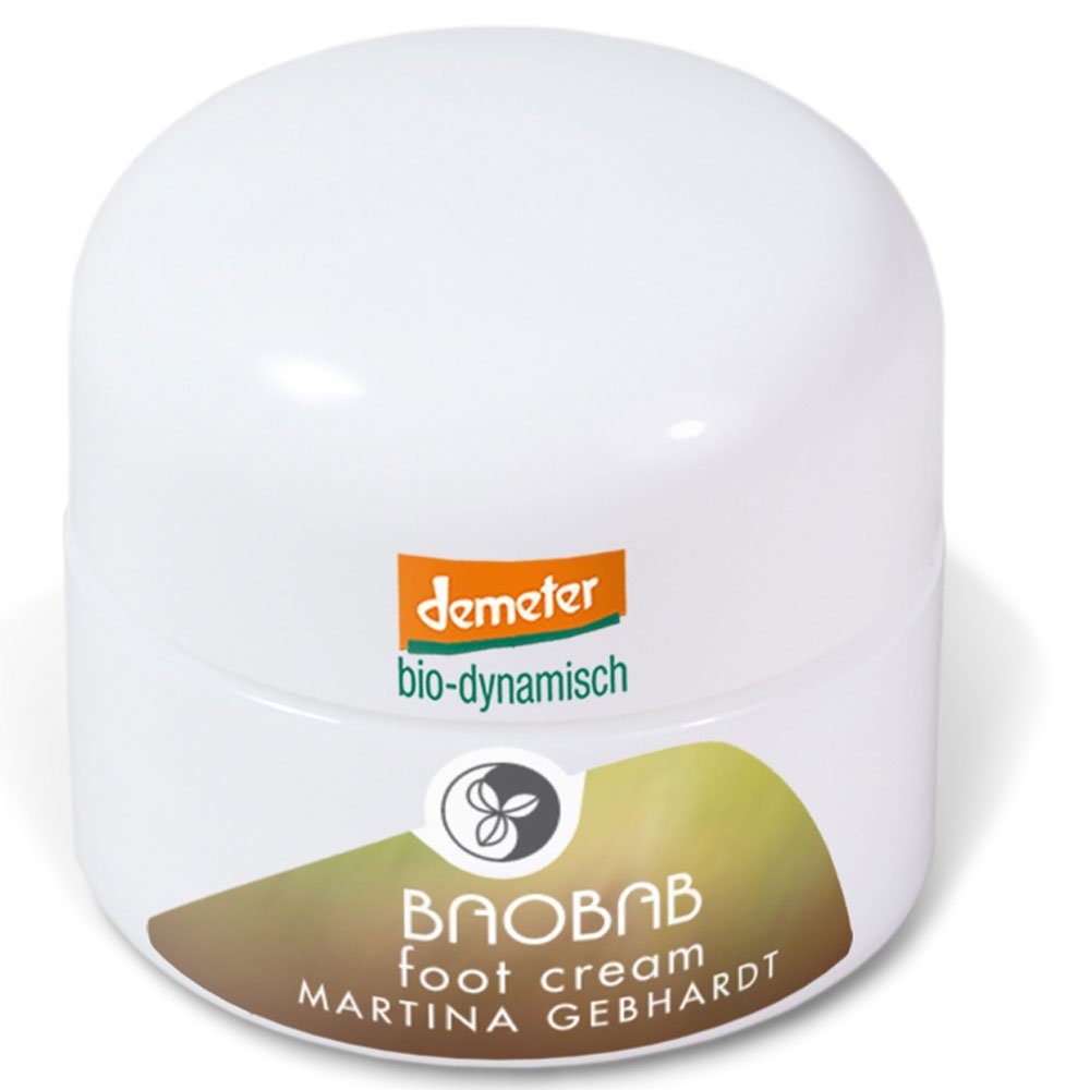 Martina Gebhardt Fußcreme BAOBAB Foot Cream, 15 ml