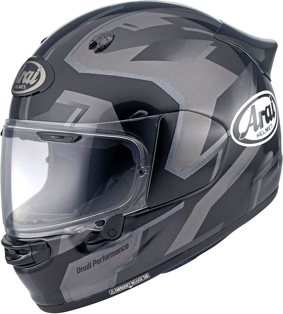 Arai Motorradhelm Quantic Robotic Helm, vorbereitet für Kommunikationssystem