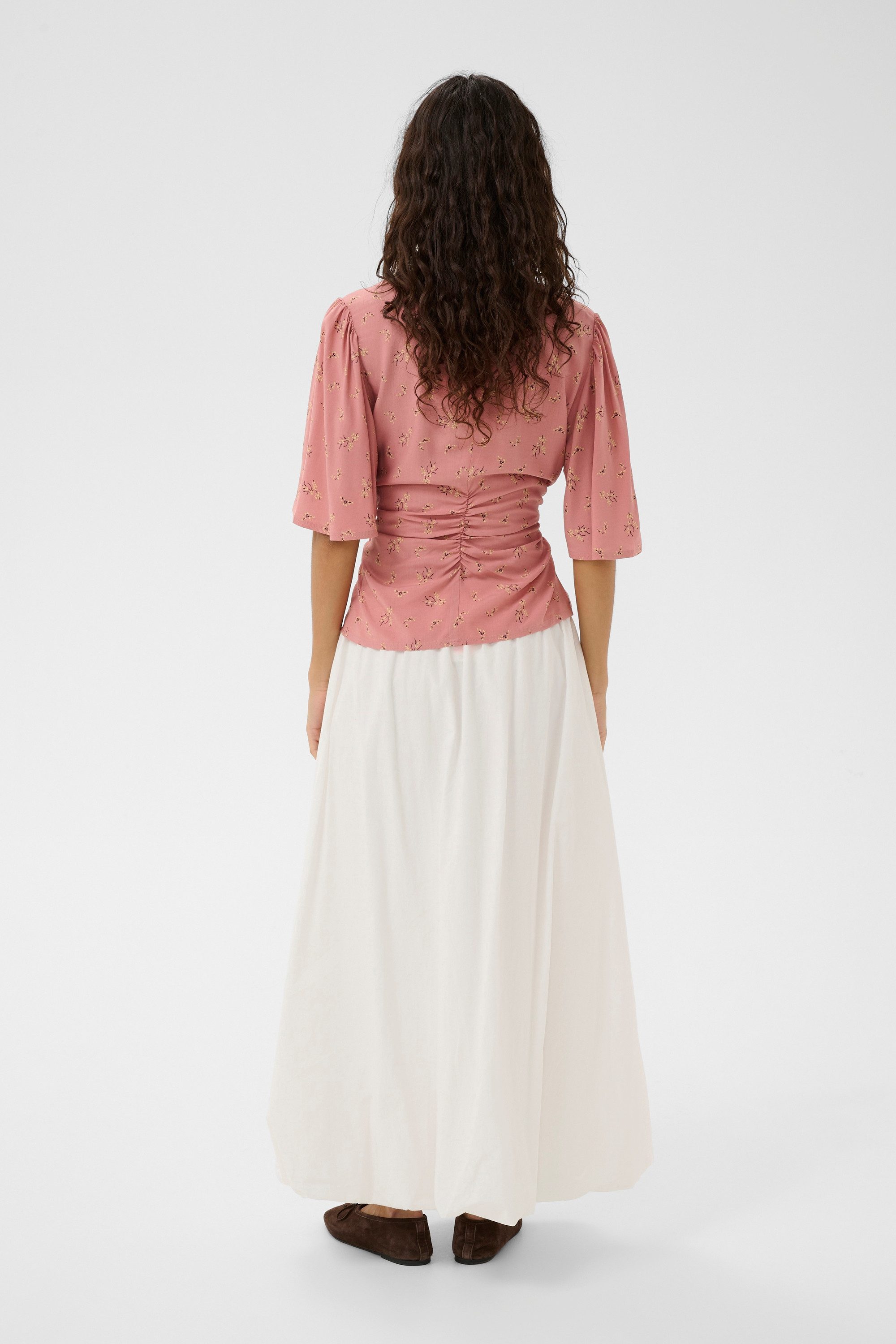 SOAKED IN LUXURY Kurzarmbluse Kurzarm-Bluse SLArjana