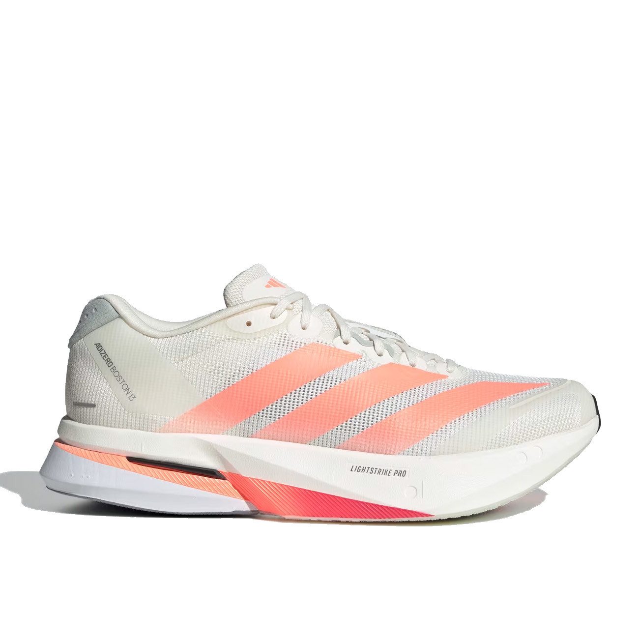 adidas Adizero Boston 13 M Herren Off White Orange Grey Laufschuh