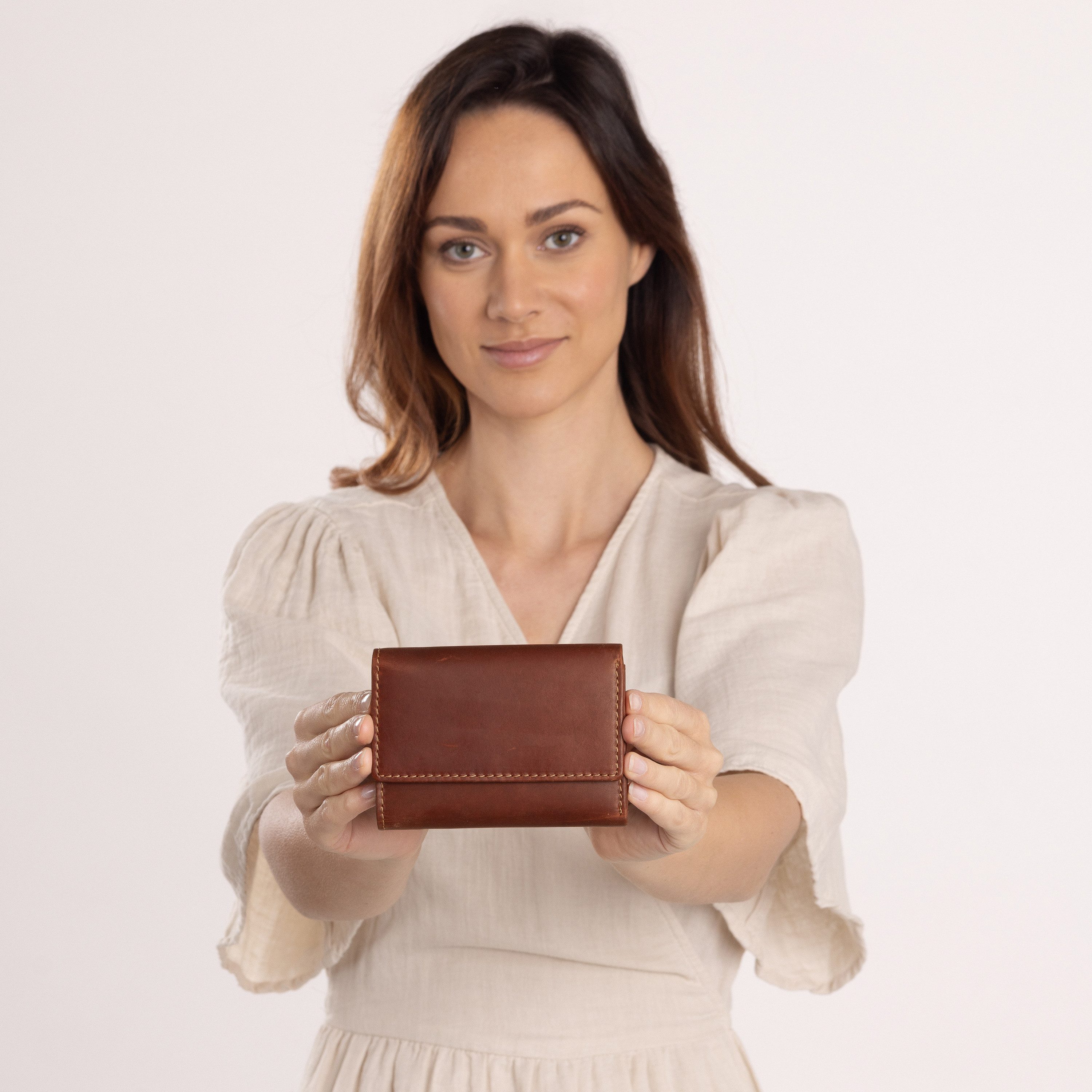 Gusti Leder Geldbörse Gusti Leder woman wallet Tessa (Querformat, 1-tlg., Querformat)