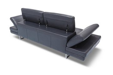 JVmoebel Sofa Couch 2 Sitzer Sofa 100% Italienisches Leder Couch Design Polster, Made in Europe