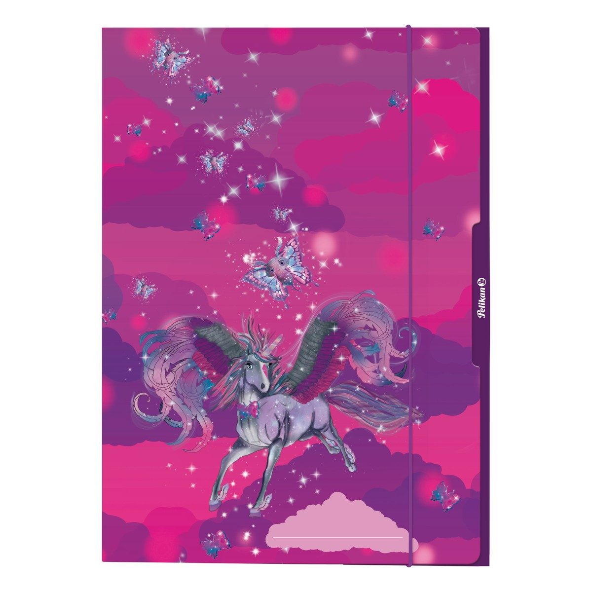 HAMELIN PAPERBRANDS Fächermappe Pelikan Sammelmappe Einhorn DIN A3