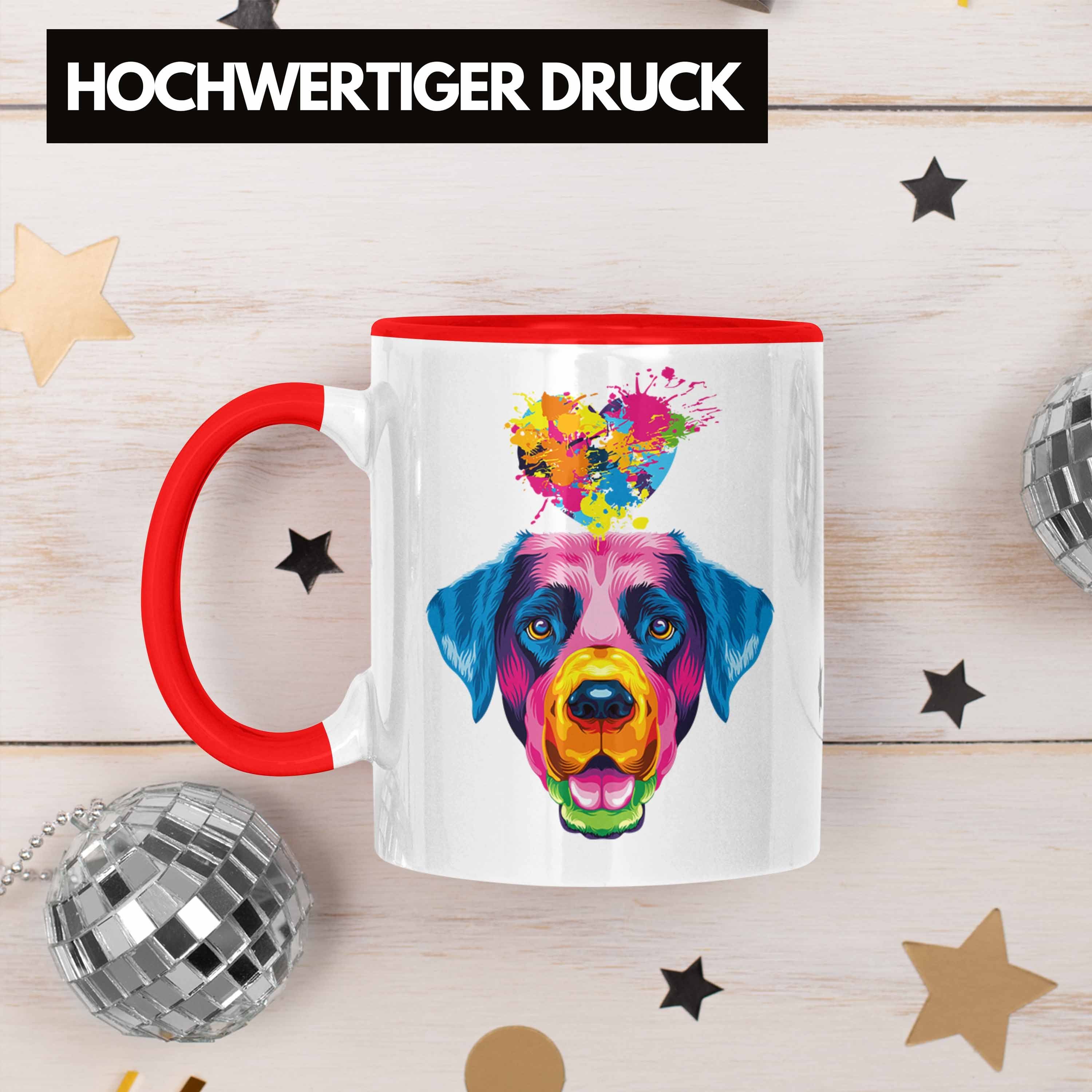 Labrador Geschenk Spruch Rot Lustiger Farbe Besitzer Tasse Herz Geschenkid Trendation Tasse