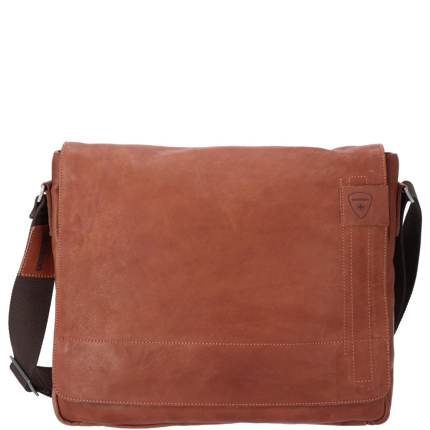 Strellson Umhängetasche Strellson Messenger A4 Upminster Cognac (1, 1-tlg., 1)