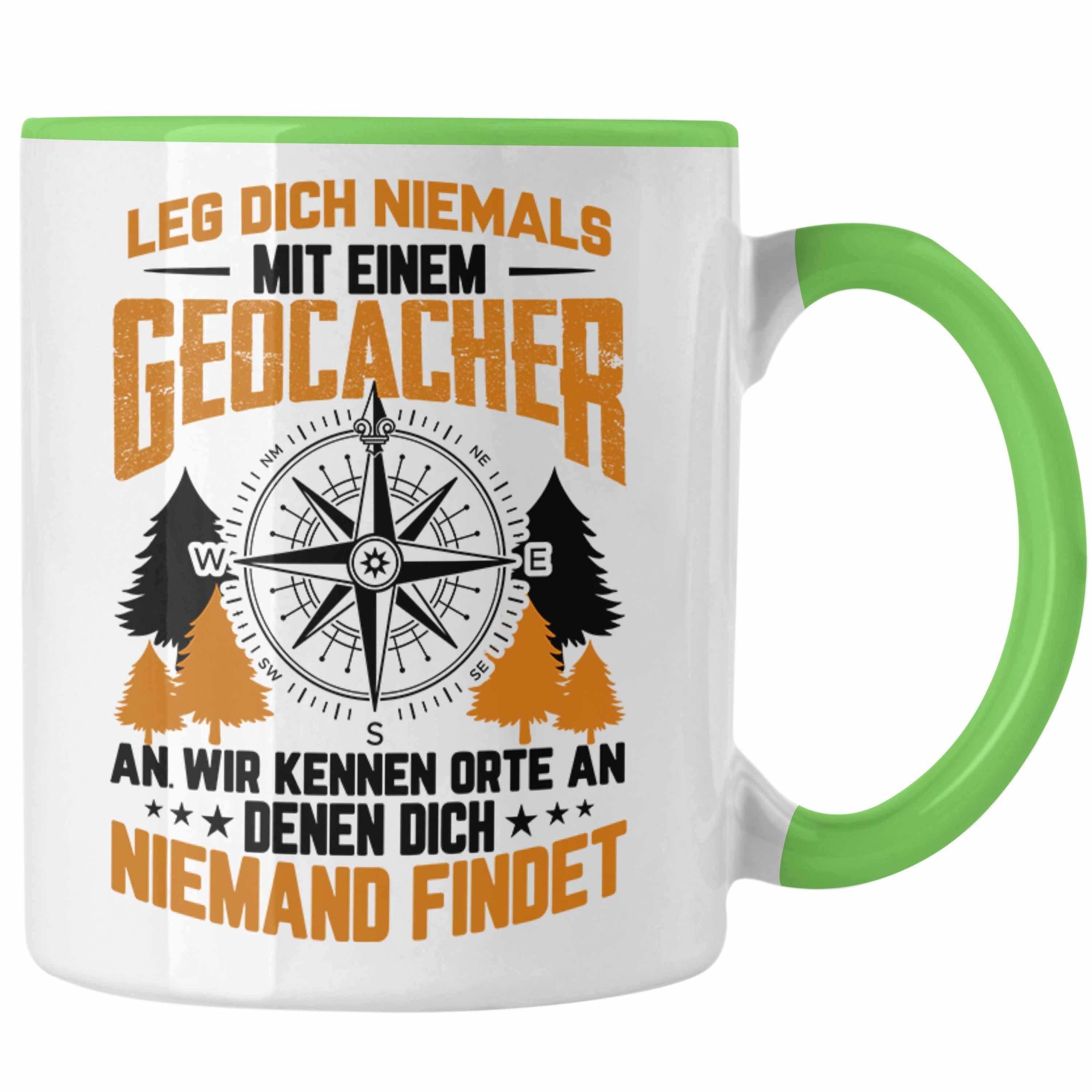 Trendation Tasse Trendation Geocaching Tasse Geschenk Nur Noch Einen