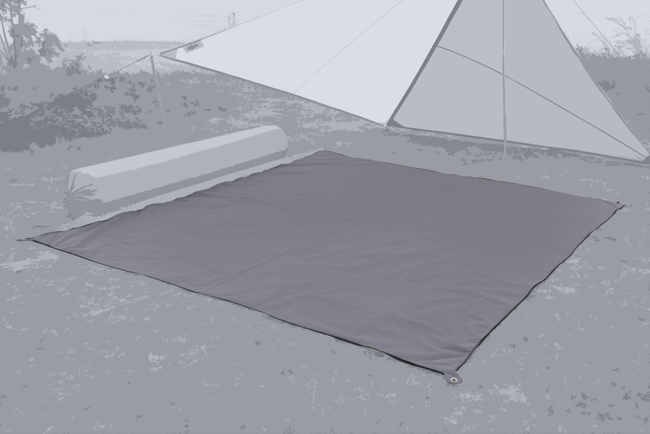 BENT Outdoorteppich Carpet Plain, rechteckig, Höhe: günstig online kaufen