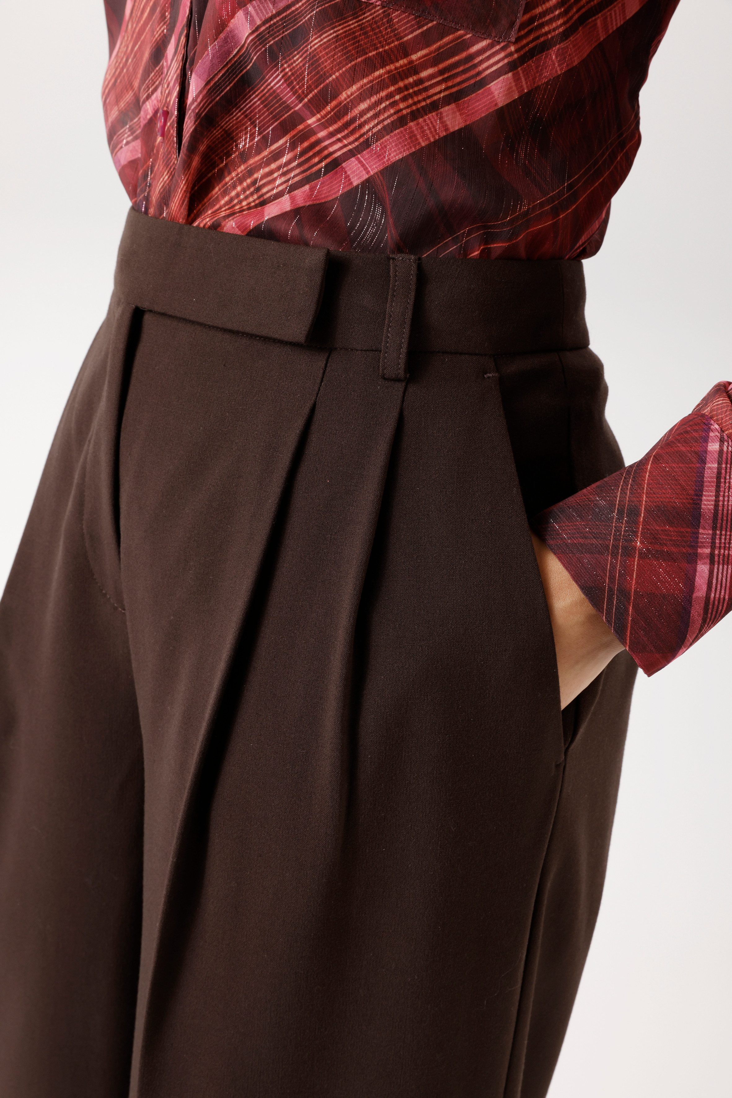 Aniston CASUAL Anzughose mit Bundfalten